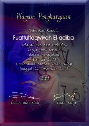 Fuatuttaqwiyah El-adiba