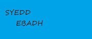 Syedd Ebadh