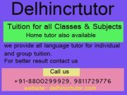 Delhincrtutor Tuition