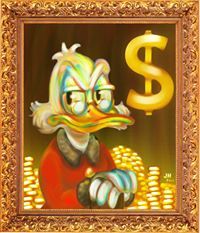 Scrooge Duck