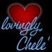 Lovingly, Chele'