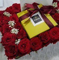 ورد وشوكولا