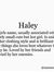 Haley M...