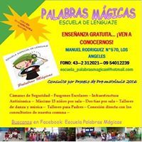 Escuela Palabras Magicas