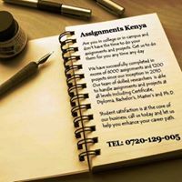 Assignments Kenya