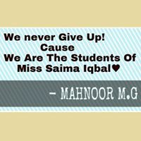 Mahnoor MG