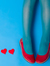 Heartshaped Bluestocking