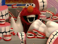 Elmo  With Teeth