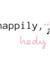 Happily, Hedy