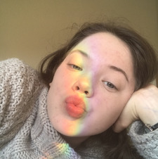 Rachael having a nice time