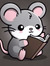 Ratita entre libros
