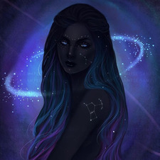 Asteria Goddess of falling stars and divination