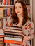 Angela By The Bookcase