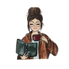 Mackenzie • Messy Bun Bookworm 