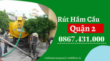 Rút hầm cầu  Quận 2