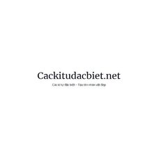 Kí Tự đặc biệt