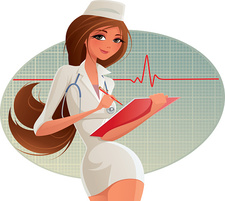 ☾⋆⁺ Nurse After Dark