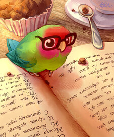 A borb with a braincell