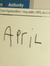 April