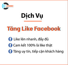 Dịch vụ tăng like Facebook Limoseo