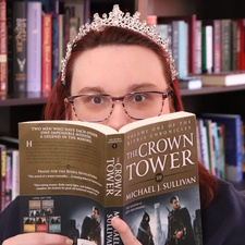 Alicia Birdie and the books 