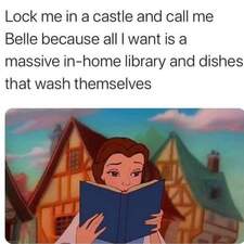 Reading is my happy place