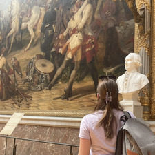 Rosereadsawayfromherproblems