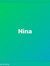 Nina