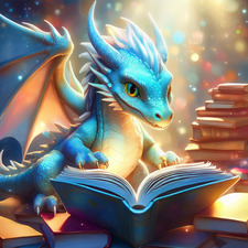 Caffeinated Book-Dragon