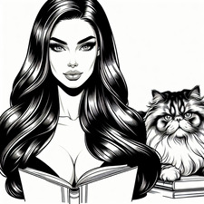 Une poupée livresque