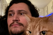 Anthony and Curry the Human and Cat respectively