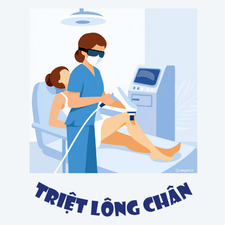 Triệt lông chân