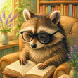 Reading Raccoon