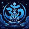 Dark Blue Om