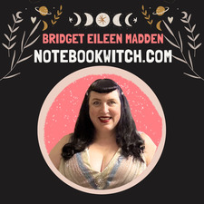 Bridget Eileen Notebook Witch