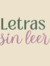 Letras ...