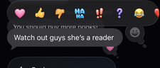she’s a reader 