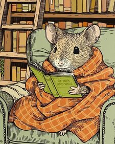Мишка с книжка